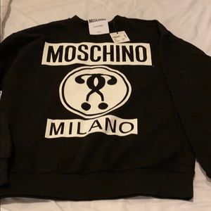 Moschino Sweatshirt Small Black